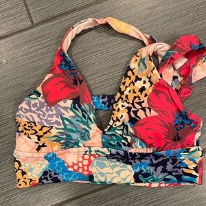 Athleta XS bikini halter top